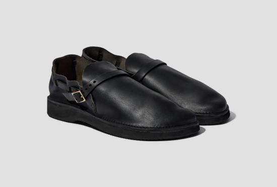 25FW 오로라슈즈 슈즈 남성용 미들 잉글리시 - 블랙 / 폭 D