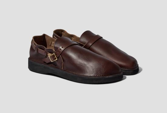 25FW 오로라슈즈 슈즈 남성용 미들 잉글리시 - 브라운 / 폭 D