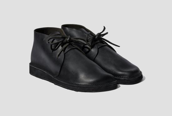 25FW 오로라슈즈 부츠 남성용 북태평양 - 블랙 / 폭 D