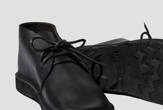 25FW 오로라슈즈 부츠 남성용 북태평양 - 블랙 / 폭 D - AURORA SHOE CO.