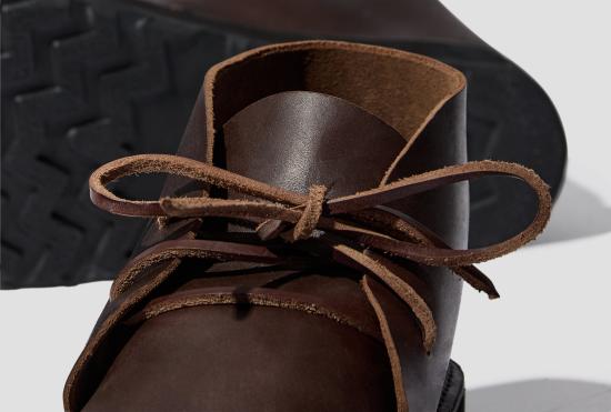 25FW 오로라슈즈 부츠 남성용 북태평양 - 브라운 / 폭 D - AURORA SHOE CO.