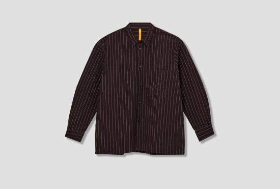 25FW 맨틀 긴팔 셔츠 새 -1 - STRATA WAX R19S1