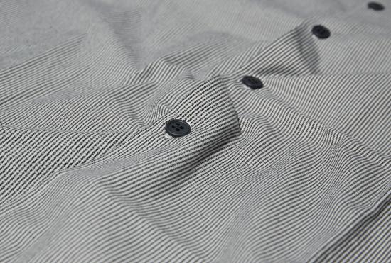 25FW 맨틀 긴팔 셔츠 웨더  - 라인워크 옥스퍼드 R19S8 - MAN-TLE