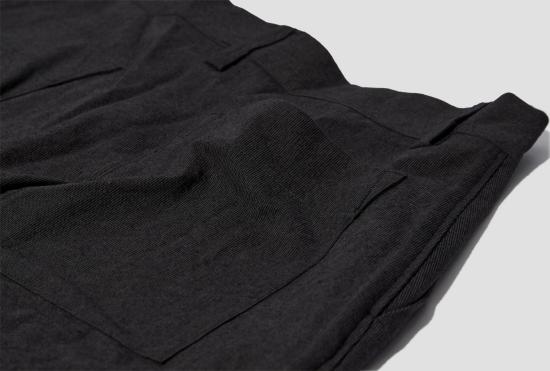 25FW 맨틀 스트레이트 팬츠 와이드 팬츠 - 그래나이트 울 R19P4 - MAN-TLE