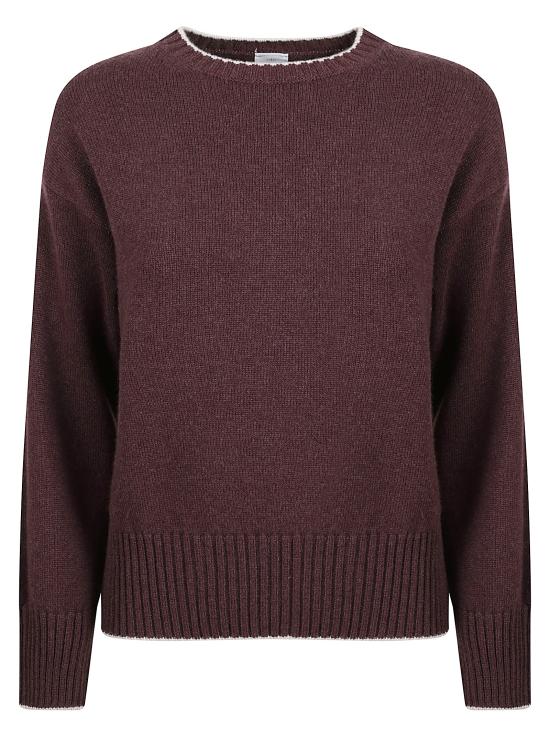 25FW 일레븐티 스웨터 L86MAG14 MAG0L037 02 150 Bordeaux