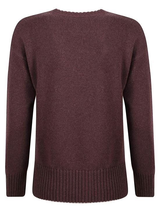 25FW 일레븐티 스웨터 L86MAG14 MAG0L037 02 150 Bordeaux - ELEVENTY