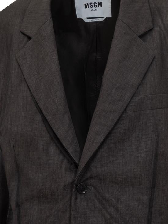 25FW 엠에스지엠 수트 자켓 3942MDG07Y257807 98 IRON - MSGM