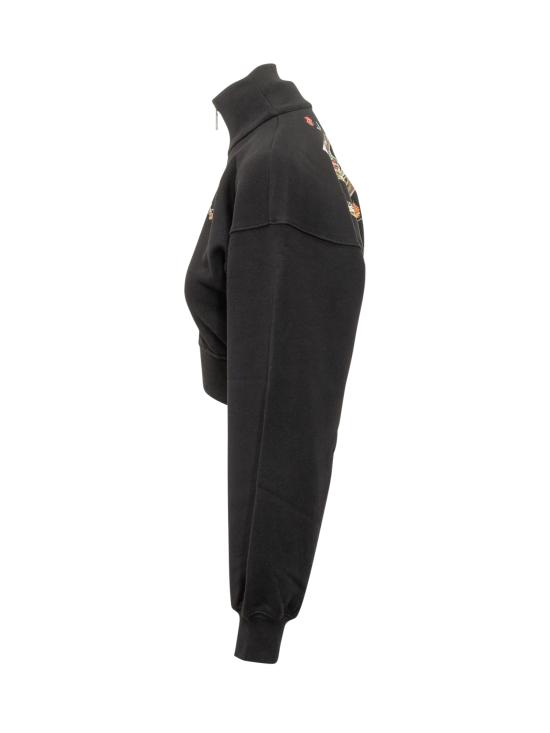 25FW 오프화이트 긴팔 티셔츠 OWBE006F25FLE002 1001 BLACK WHITE - OFF WHITE