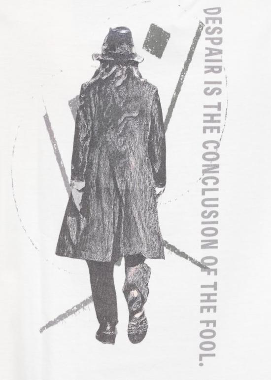 25FW 요지 야마모토 반팔 티셔츠 HLT94992 1 White - YOHJI YAMAMOTO