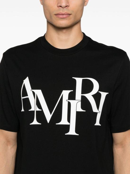 아미리 폴로 티셔츠 AMJYTE1149 001 BLACK - AMIRI