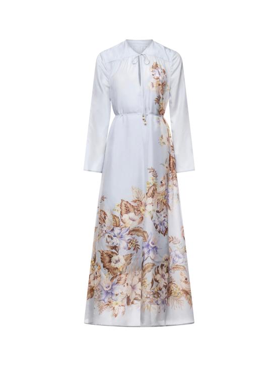 25FW 짐머만 미디 원피스 4580DSS254 PWBLMLFL Powder Blue Multi Floral