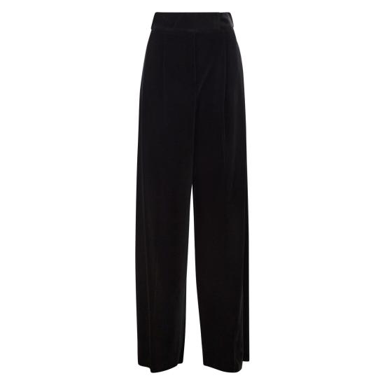 25FW 막스마라 스트레이트 팬츠 2521136403600 BLACK