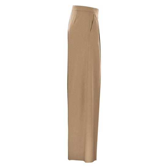 25FW 막스마라 스트레이트 팬츠 2521136082600 CAMEL - MAX MARA