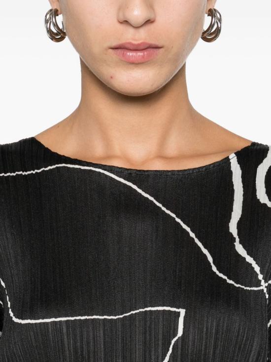 25FW 플리츠플리즈 롱 원피스 PP58JH695 15 Black - PLEATS PLEASE