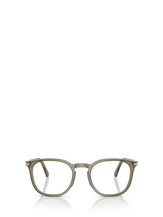 26FW 페르솔 안경 PO3318V 1142 OLIVE TRANSPARENT GREEN