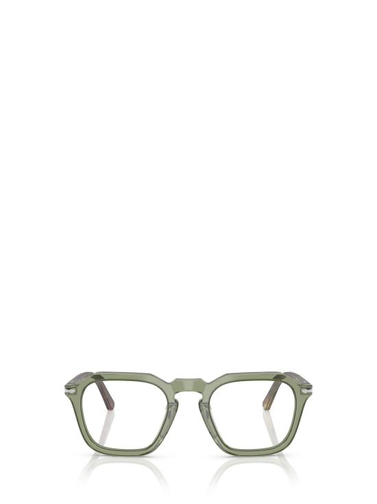 26FW 페르솔 안경 PO3292V 1226 TRANSPARENT GREEN