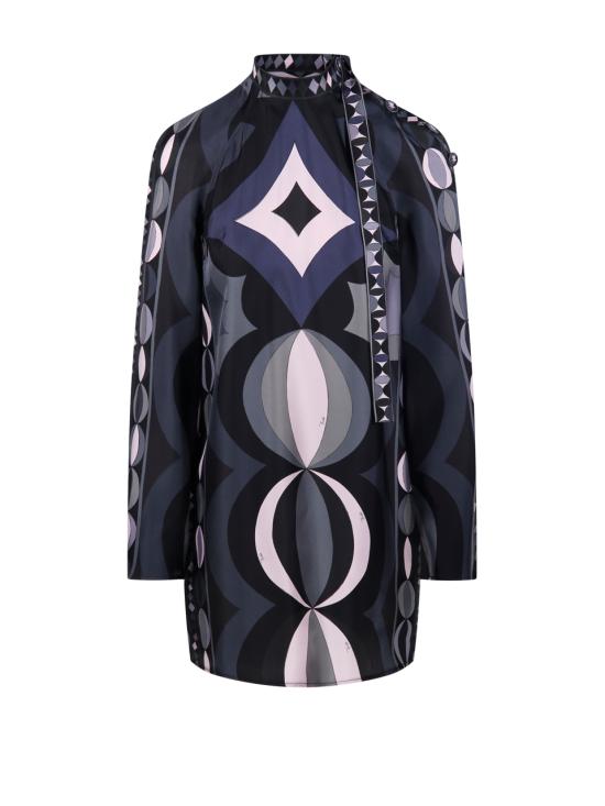 25FW 에밀리오푸치 숏 원피스 5URG20 5U881 023 BLACK PINK