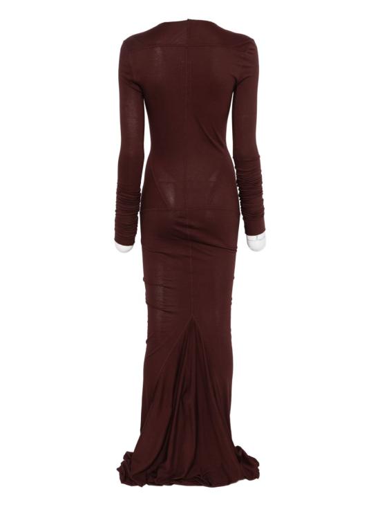 25FW 다크쉐도우 롱 원피스 DS02E7512 RN43 Bordeaux - DRKSHDW