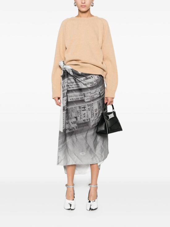 25FW 마르지엘라 V백 울 스웨터 S29HN0015 M13179220M Camel - MAISON MARGIELA