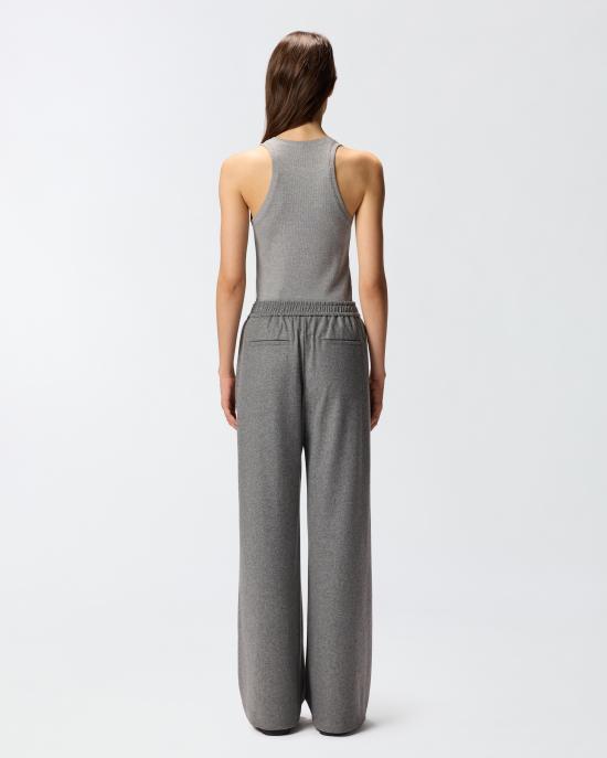 25FW 핑코 스트레이트 팬츠 106118A2ZU I76 Grigio corvo - PINKO