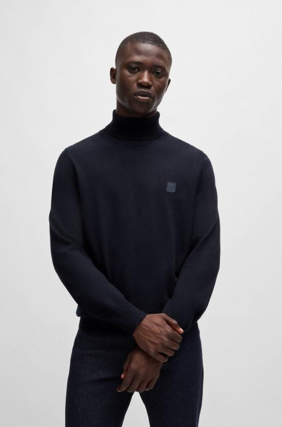 25FW 보스 스웨터 50527573 10265865 01 404 Blue - BOSS