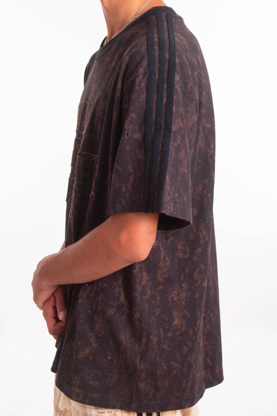 25FW SFTM X ADIDAS 반팔 티셔츠 KC2741 BLACK WILD BROWN Brown - ADIDAS X SONG FOR THE MUTE