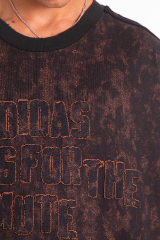 25FW SFTM X ADIDAS 반팔 티셔츠 KC2741 BLACK WILD BROWN Brown - ADIDAS X SONG FOR THE MUTE