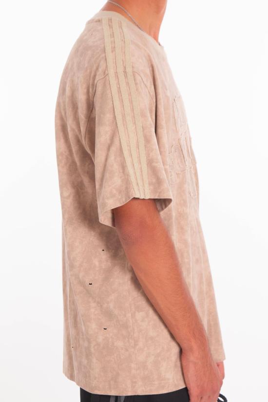 25FW SFTM X ADIDAS 반팔 티셔츠 KC2753 CLAY SAVANNAH Beige - ADIDAS X SONG FOR THE MUTE