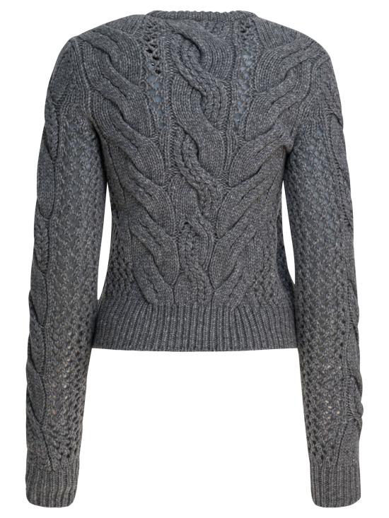 25FW 스포트막스 스웨터 2522366142RADIO005 Grey - SPORTMAX