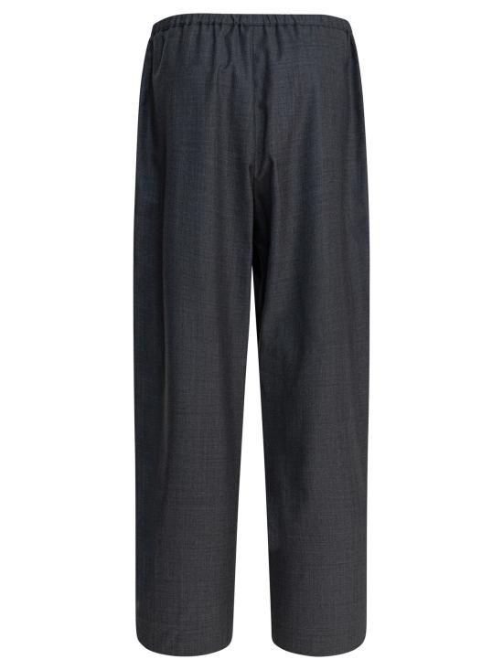 25FW 루루 드 세종 스트레이트 팬츠 COVE LDSANTHRACITE MELANGE Grey - LOULOU DE SAISON