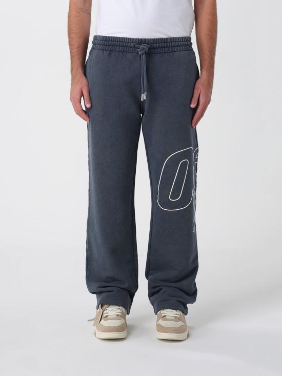 25FW 오프화이트 트레이닝/조거 팬츠 OMCH05AF25FLE001 4A01 Grey