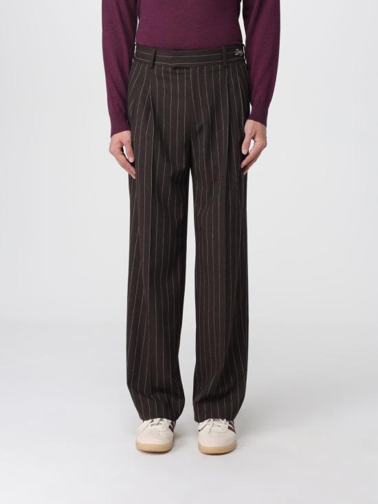 25FW 드롤드무슈 스트레이트 팬츠 BP165WO040D BN Brown