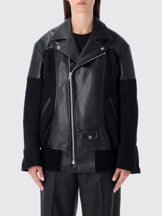 25FW 와타나베 준야 가죽 자켓 JPJ005051 1 Black