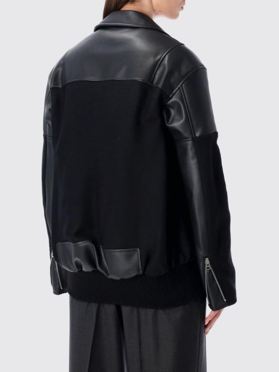 25FW 와타나베 준야 가죽 자켓 JPJ005051 1 Black - JUNYA WATANABE
