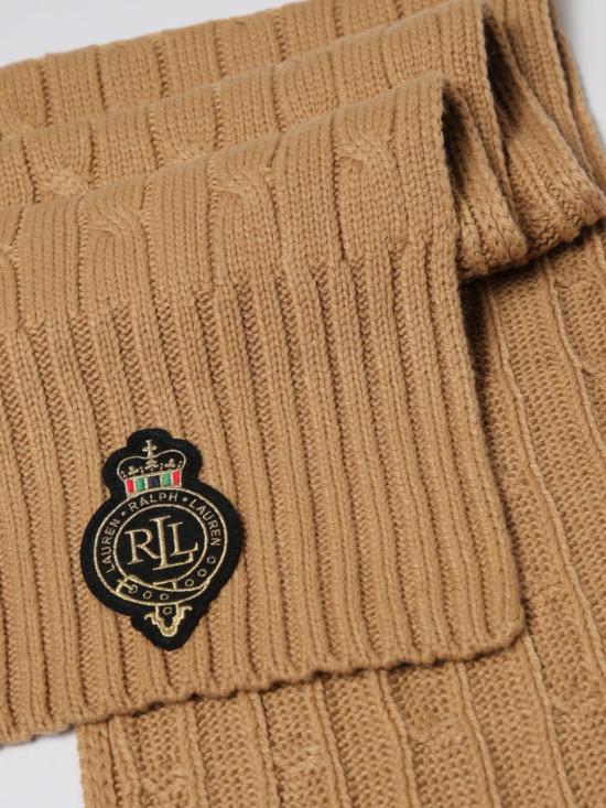 25FW 랄프 로렌 머플러/스카프 454P04456 002 Camel - RALPH LAUREN