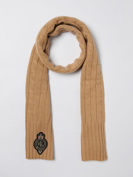 25FW 랄프 로렌 머플러/스카프 454P04456 002 Camel - RALPH LAUREN