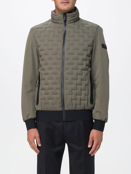 25FW 페트레이 킬딘 BMAT 기하학적 퀼팅 배색 봄버 재킷  PEU542101191969 689 Military