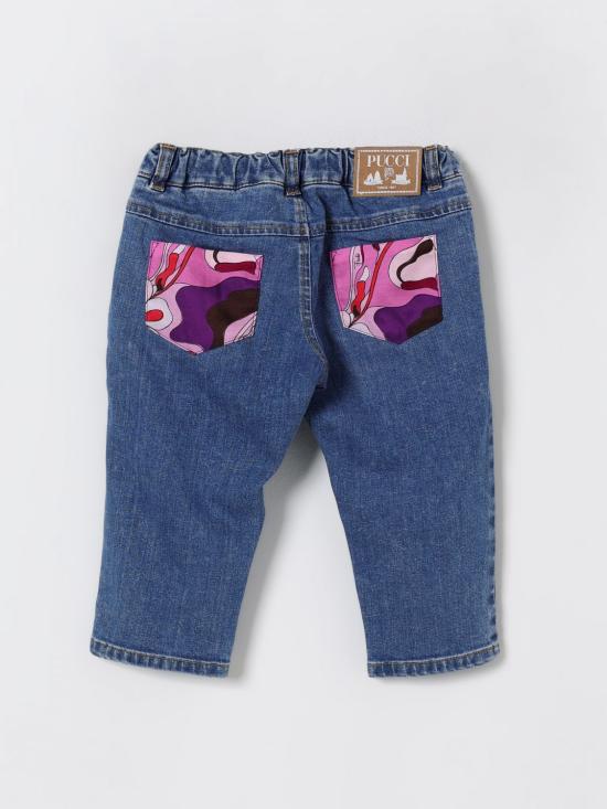 25FW [키즈] 푸찌 진 PX6030D0101 620 Blue - PUCCI