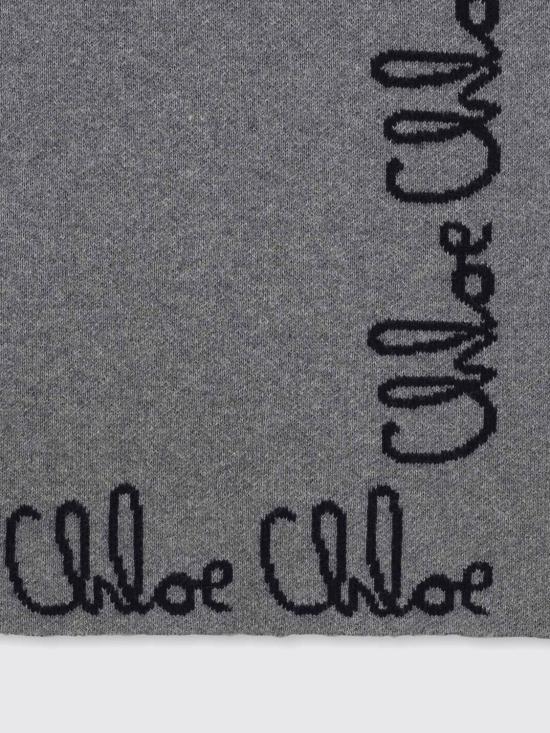 25FW [키즈] 끌로에 스카프 C20674 A46 Grey - CHLOE