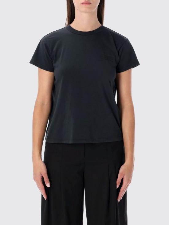 25FW MM6 메종마르지엘라 반팔 티셔츠 S62GD0208M20115 900 Black