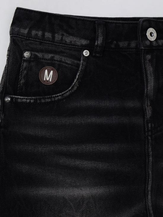 25FW [키즈] 모스키노 스커트 HDJ03ZL0E19 60129 Black - MOSCHINO