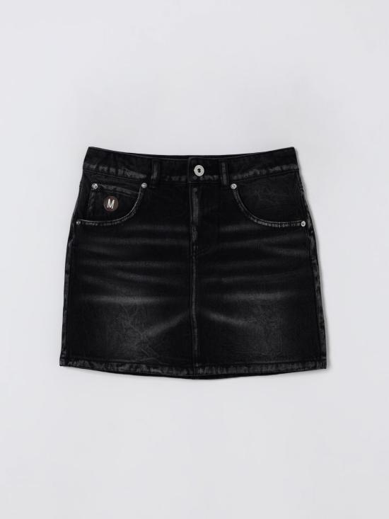 25FW [키즈] 모스키노 스커트 HDJ03ZL0E19 60129 Black