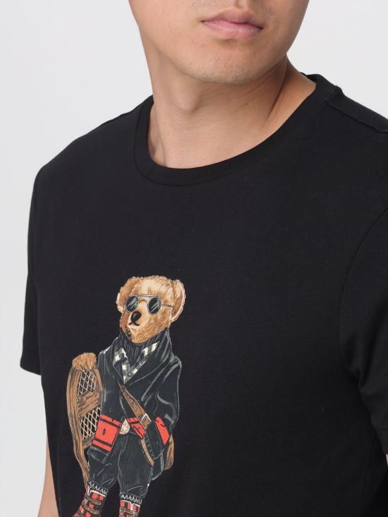 25FW 폴로 랄프로렌 반팔 티셔츠 710P00094 001 Black - POLO RALPH LAUREN