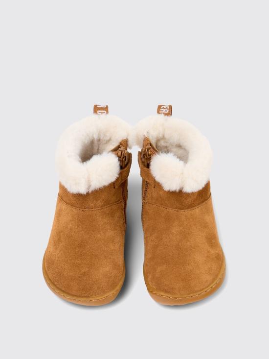 25FW [키즈] 캠퍼 슈즈 K900388 001 PEU 0 Brown - CAMPER