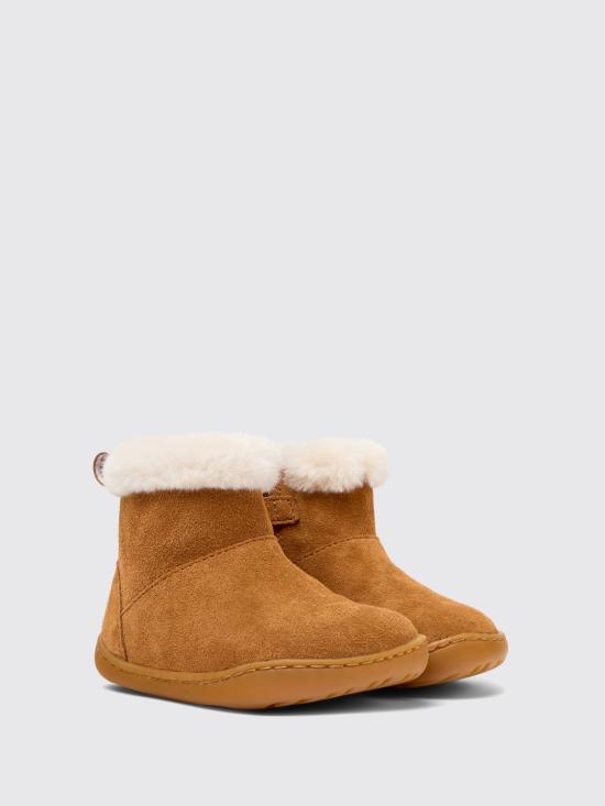 25FW [키즈] 캠퍼 슈즈 K900388 001 PEU 0 Brown - CAMPER