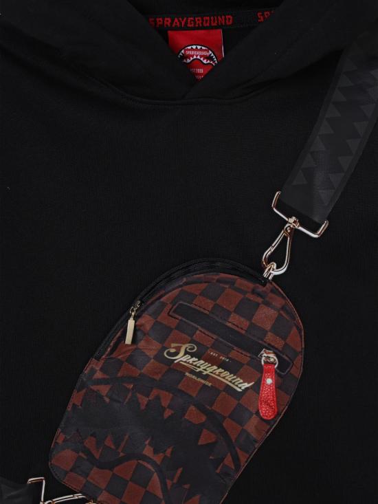 25FW [키즈] 스프레이그라운드 풀오버 SPY1360G BLK Black - SPRAYGROUND