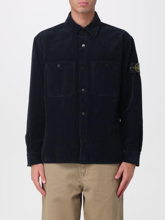 25FW 스톤 아일랜드 셔츠 1200012S0212 V0020 Blue