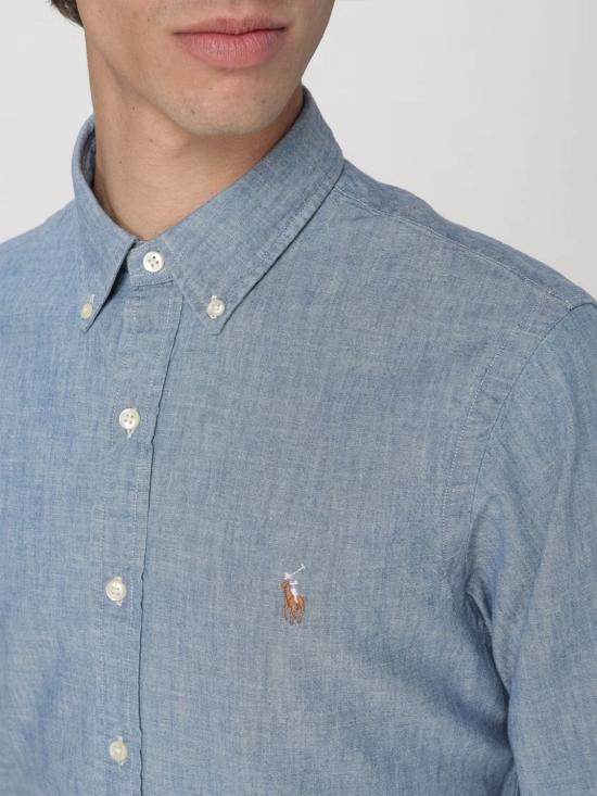 25FW 폴로 랄프로렌 클래식 플리스 후드 집업 710548538 001 Blue - POLO RALPH LAUREN