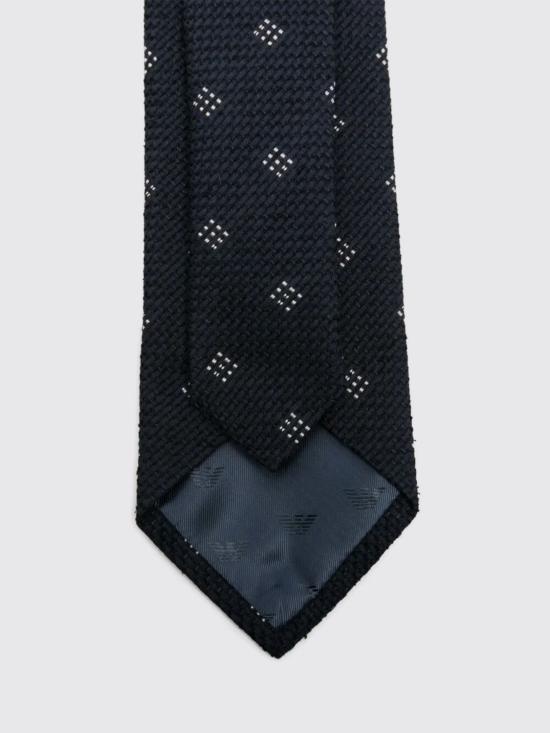 25FW 엠포리오 아르마니 넥타이 EM001344TE16531 FB172 Black - EMPORIO ARMANI