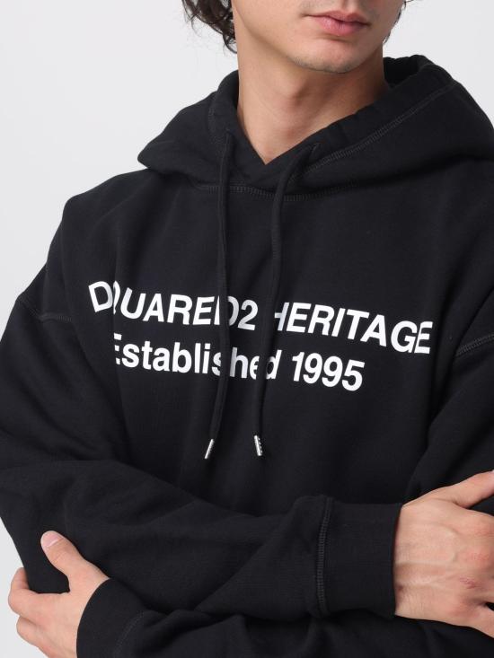 25FW 디스퀘어드2 긴팔 티셔츠 S74GU0897S25516 900 Black - DSQUARED2